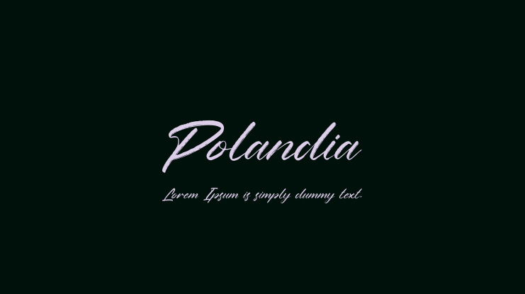 Polandia Font