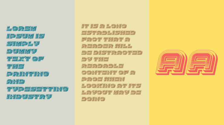 Radiation Font Family