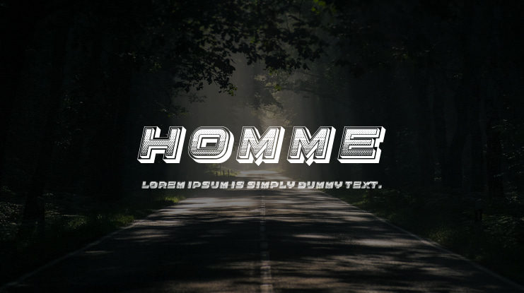 Homme Font