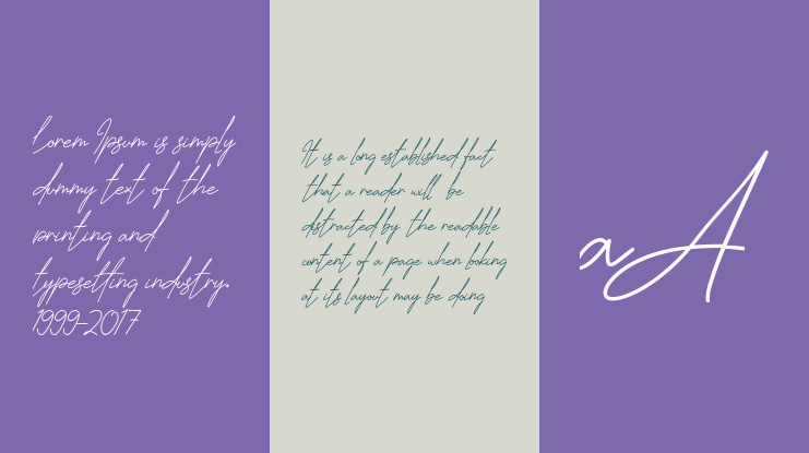 Jhenyta Signature Font