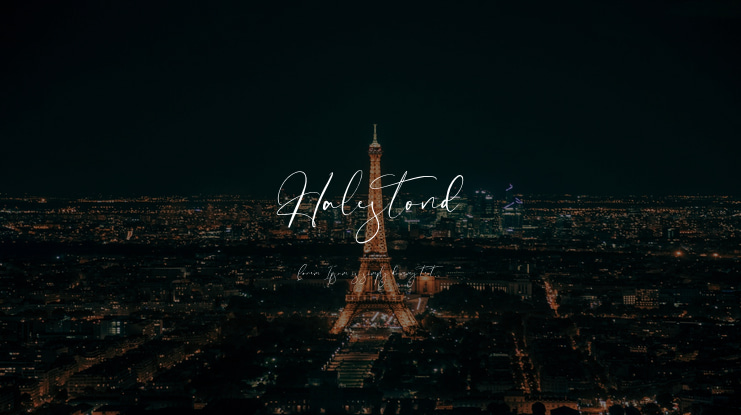 Halestond Font