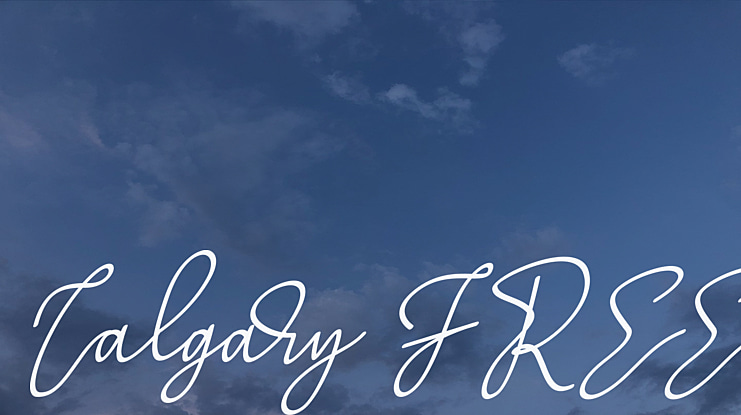 Calgary FREE Font