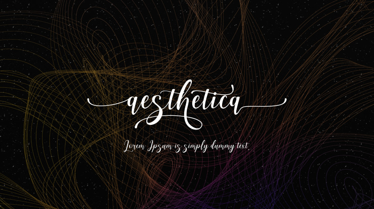 aesthetica Font