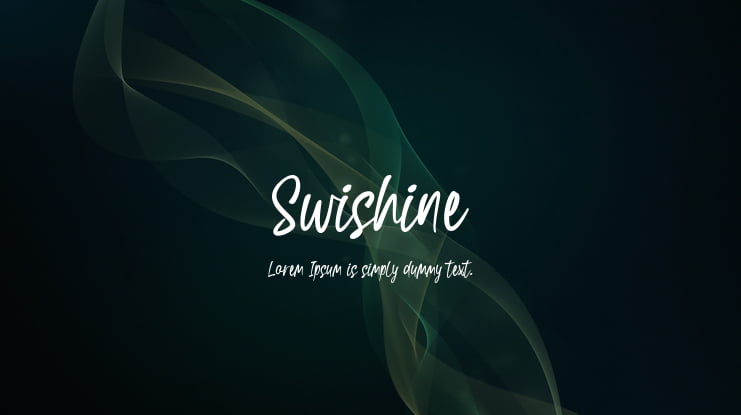 Swishine Font