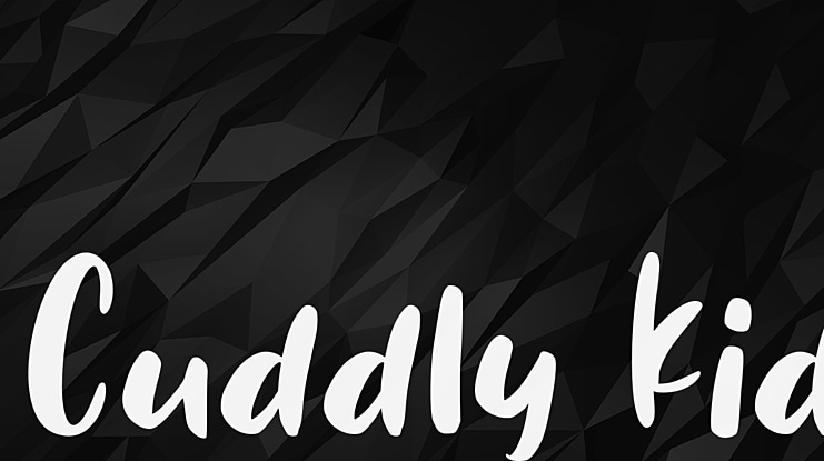 Cuddly Kid Font