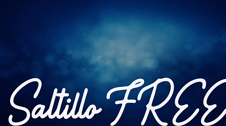 Saltillo FREE Font