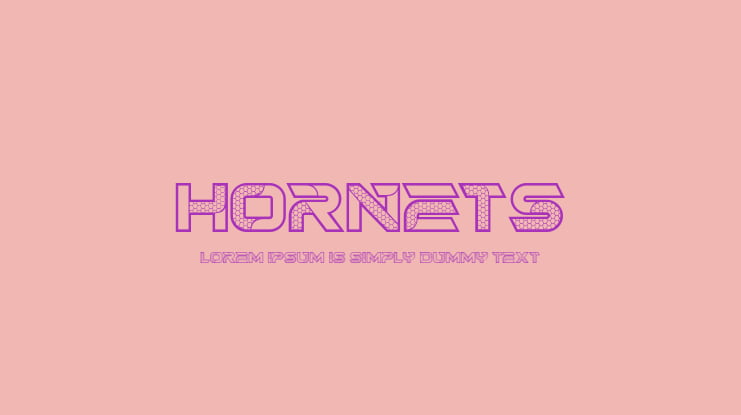 Hornets Font Family