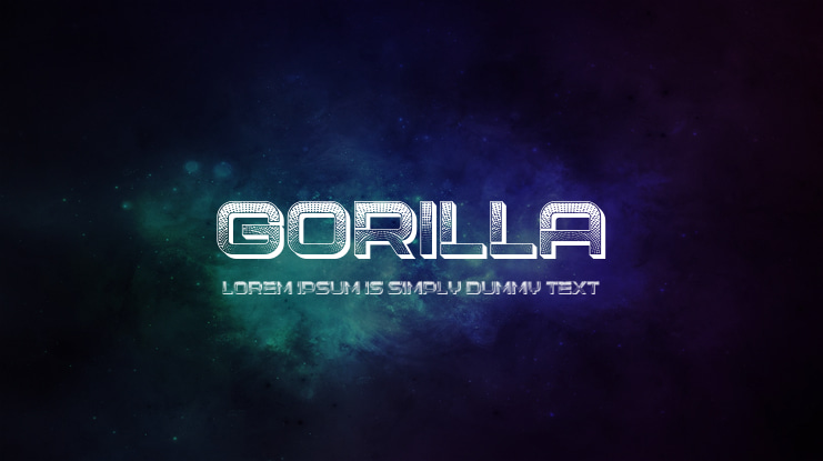 Gorilla Font