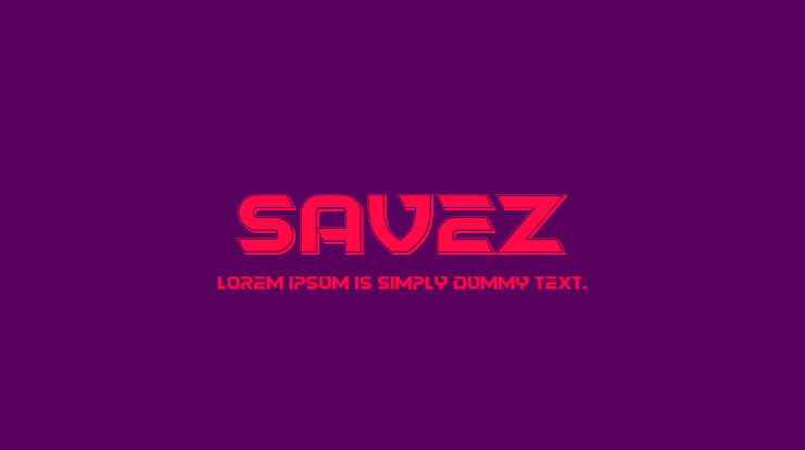 Savez Font