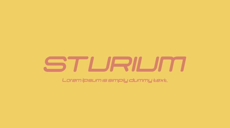 STURIUM Font