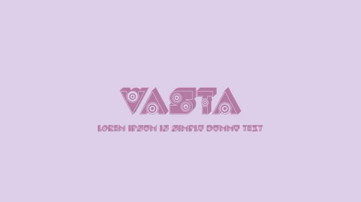 Vasta Font