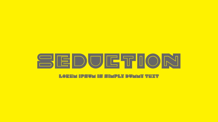 Seduction Font