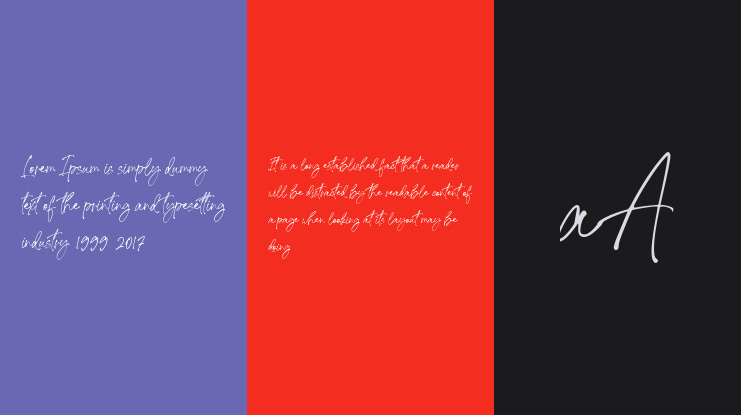 Signature United Font