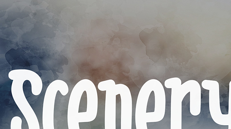 Scenery Font