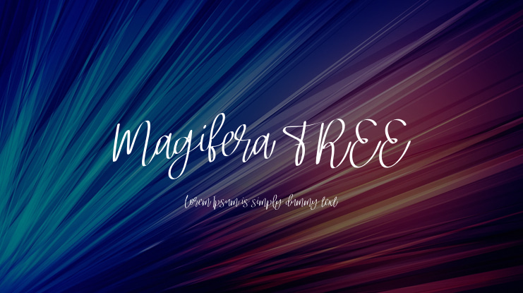 Magifera FREE Font