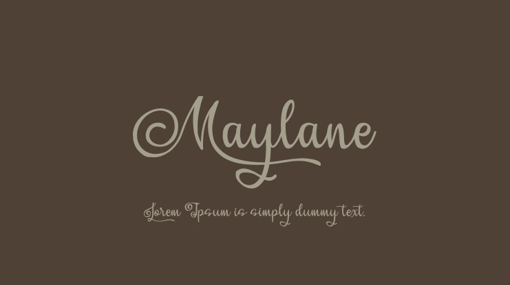 Maylane Font