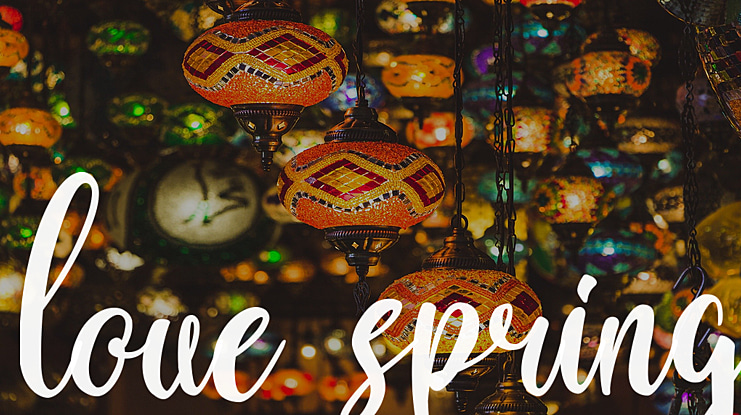 love spring Font