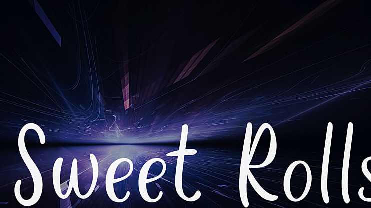 Sweet Rolls Font