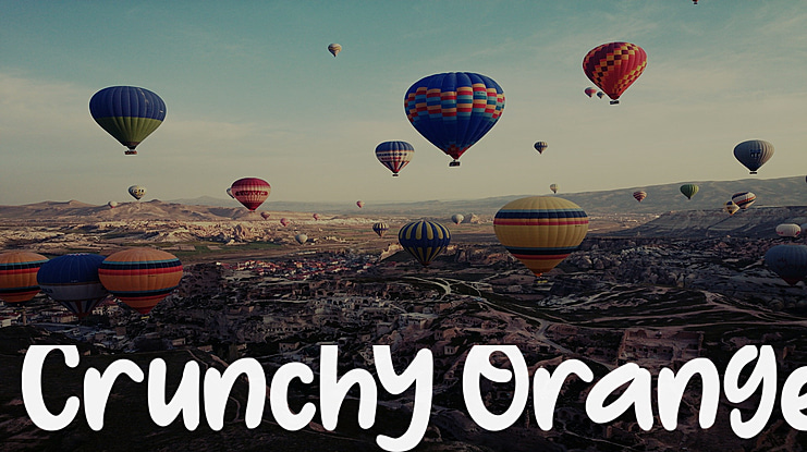 Crunchy Orange Font
