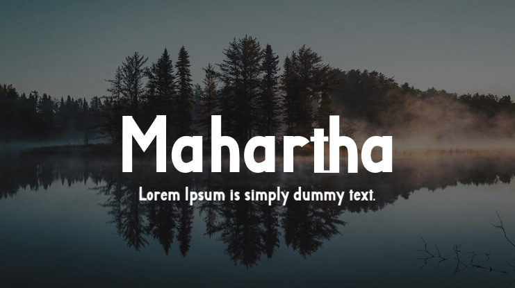 Mahartha Font