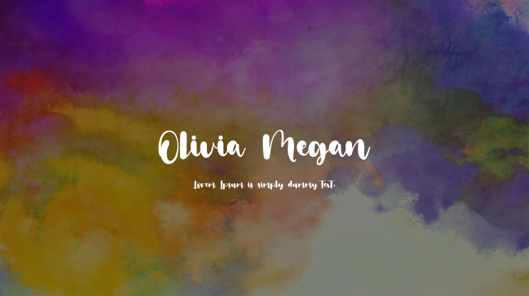 Olivia Megan Font