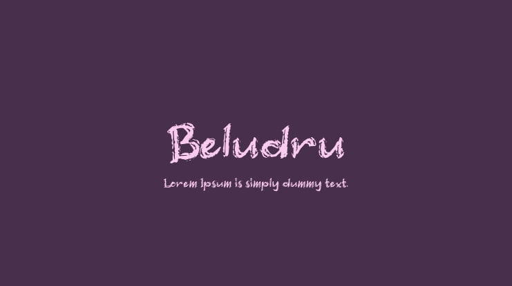 Beludru Font