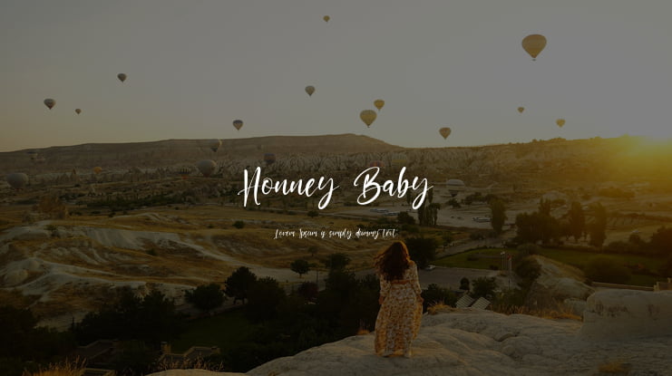 Honney Baby Font