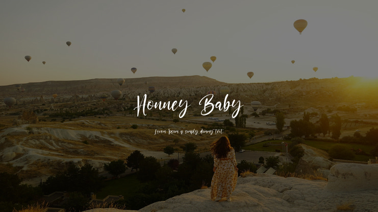 Honney Baby Font