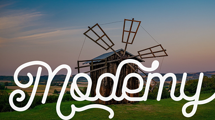 Modemy Font