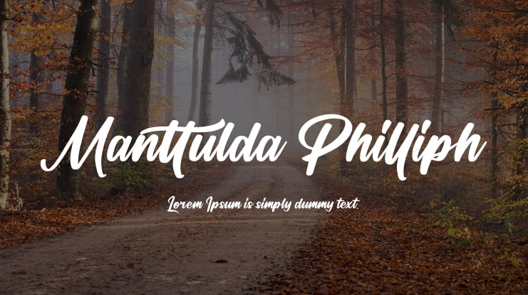 Manttulda Philliph Font