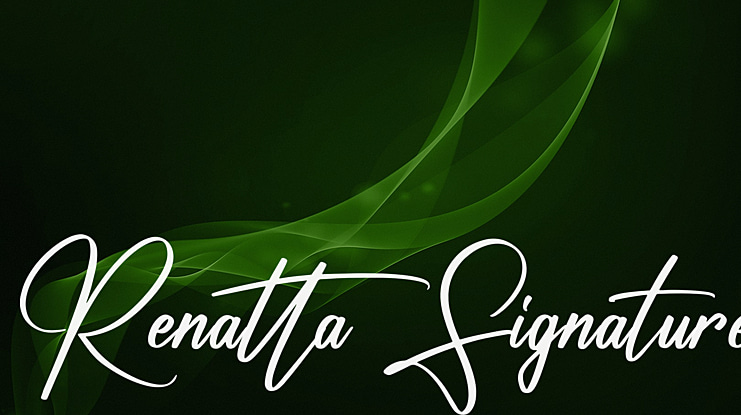 Renatta Signature Font