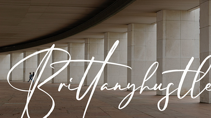 Brittanyhustle Font