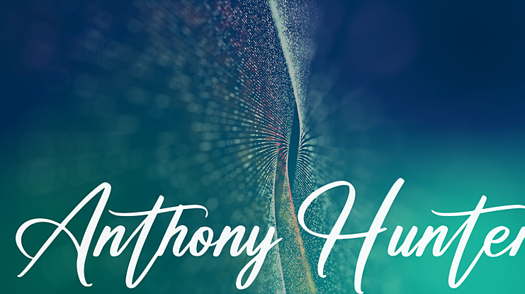 Anthony Hunter Font