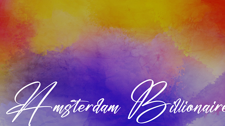 Amsterdam Billionaire Font
