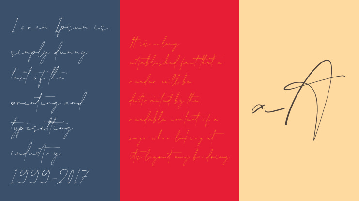 Bentila Signate Font