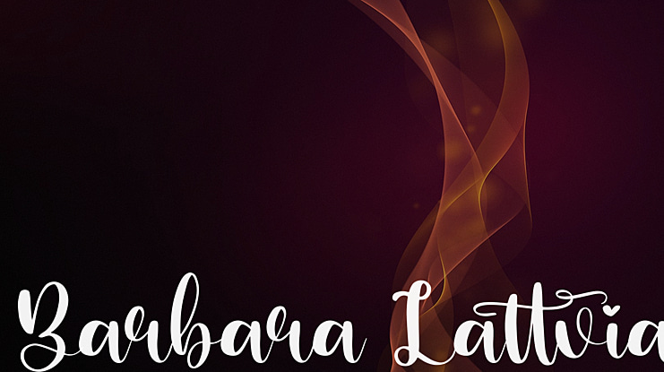 Barbara Lattvia Font