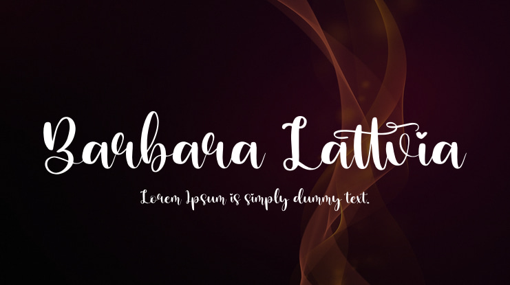 Barbara Lattvia Font
