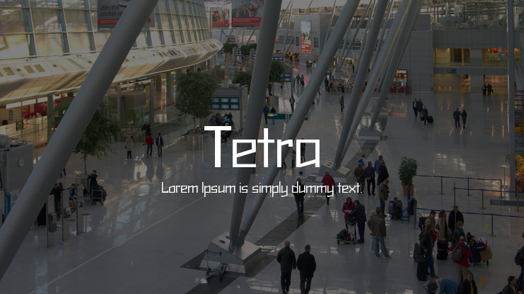 Tetra Font
