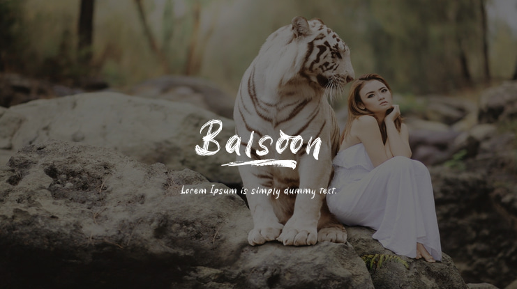 Balsoon Font