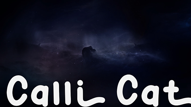 Calli Cat Font