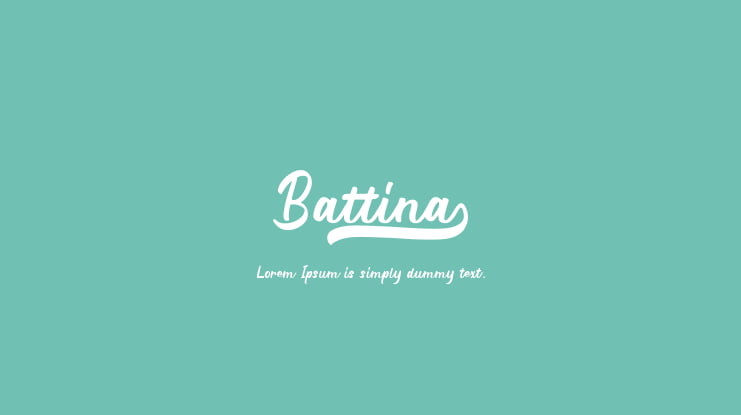 Battina Font