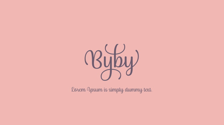 Byby Font Family