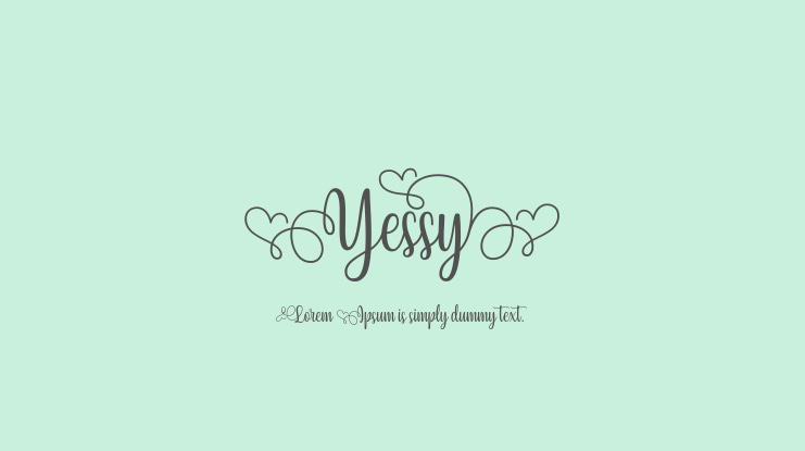 Yessy Font