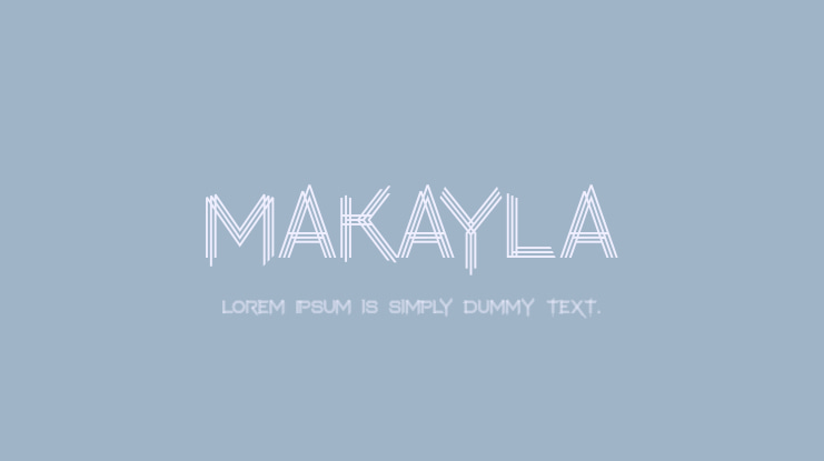makayla Font