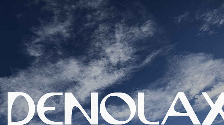 DENOLAX Font