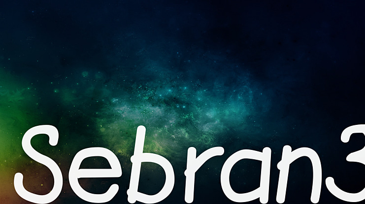 Sebran3 Font