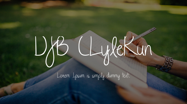 DJB CLyleRun Font