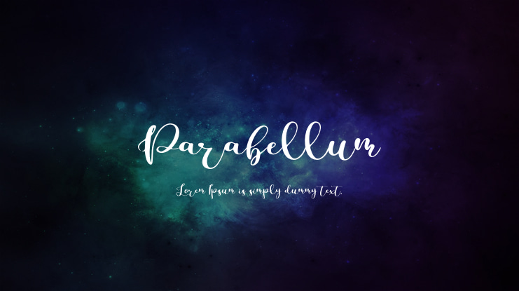 Parabellum Font