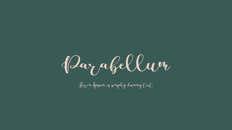 Parabellum Font