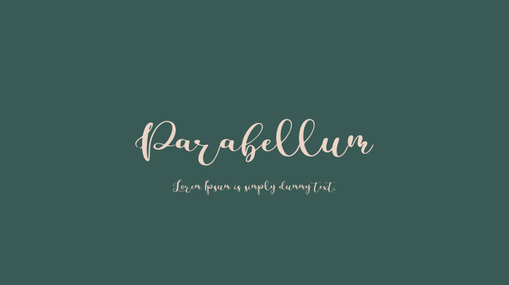 Parabellum Font